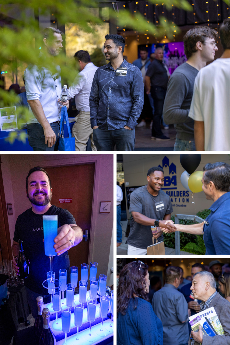 Members and staff enjoy GMN and Blueprints launch.