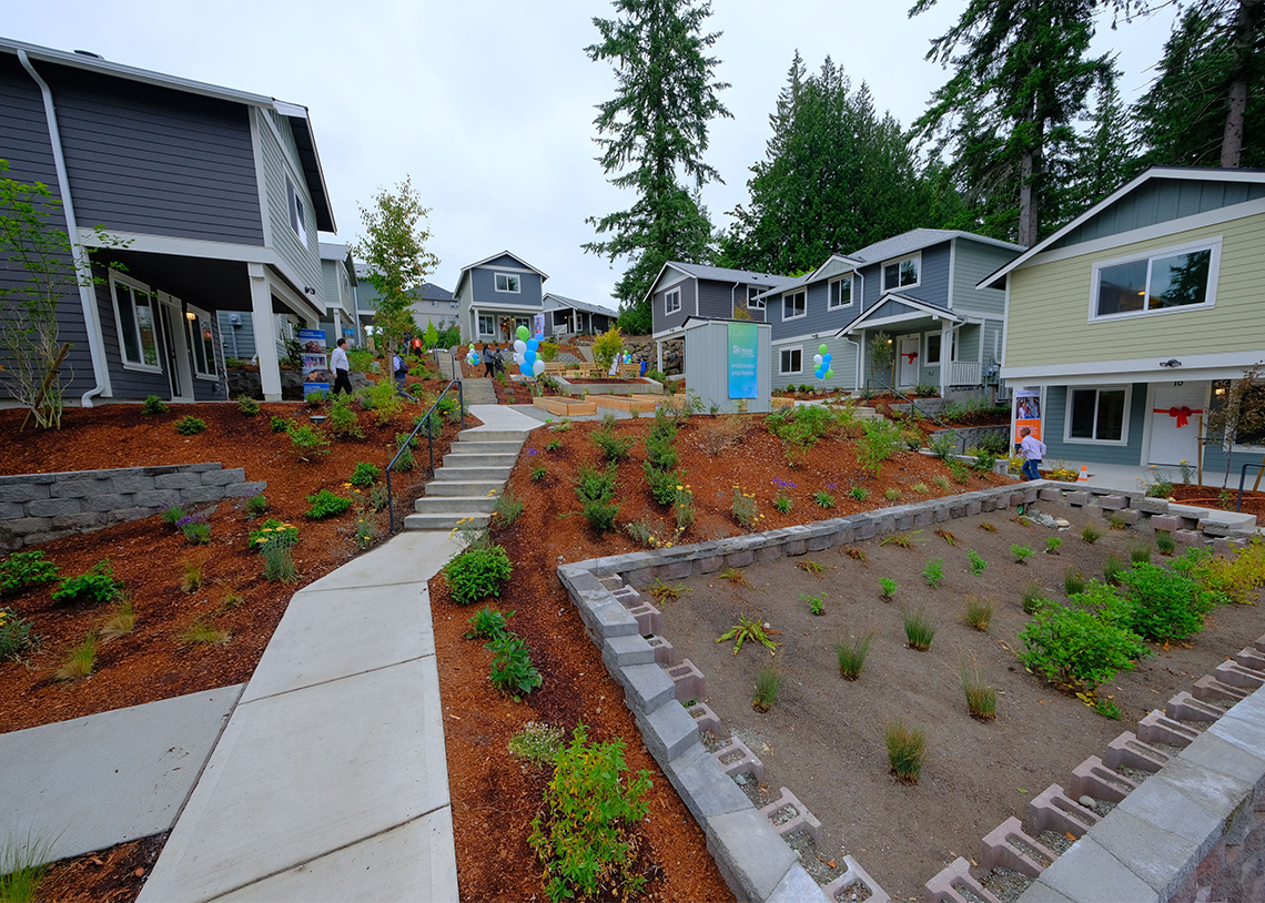 Built Green Hammer Awards, Developer, Small Community—Habitat for Humanity Seattle-King County