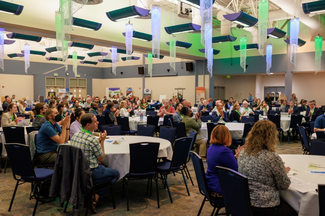 2022 Built Green Conference keynote audience