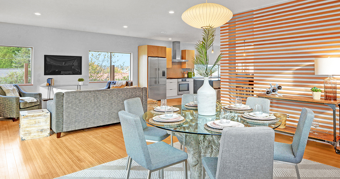 Green Canopy Magnolia Living and Dining Room