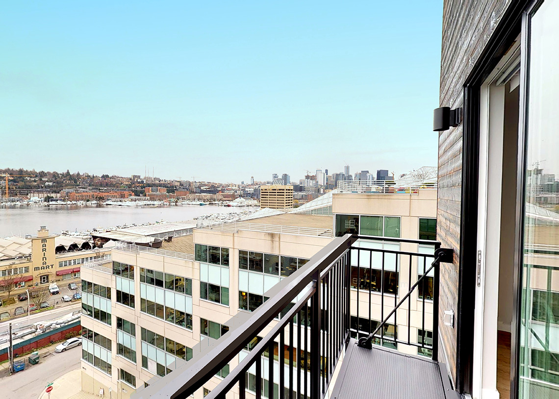 Stream Dexios Built Green 4-Star SLU apartment view from deck