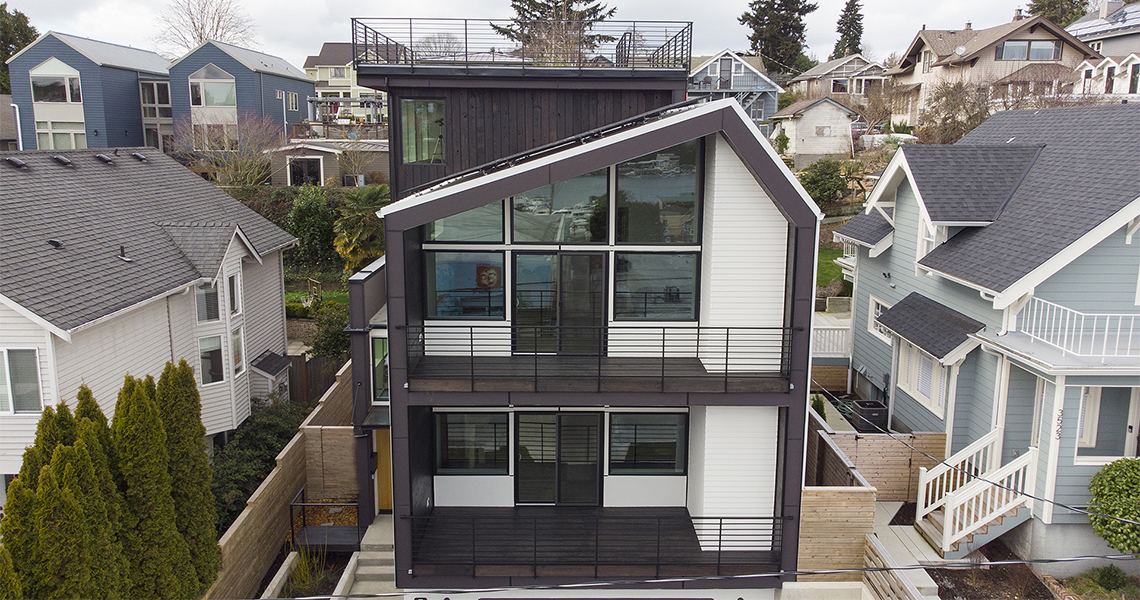 Dwell Development Seattle 5-Star Net Zero Energy homes