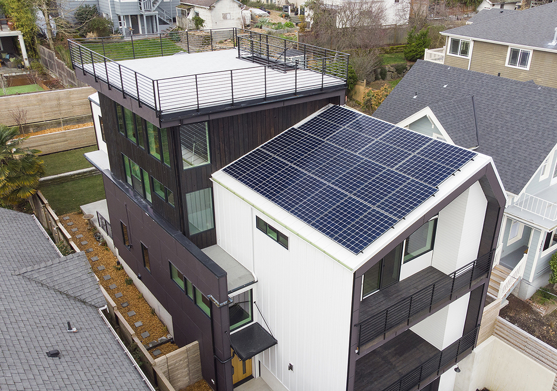 Dwell Development Built Green 5-Star Net Zero home