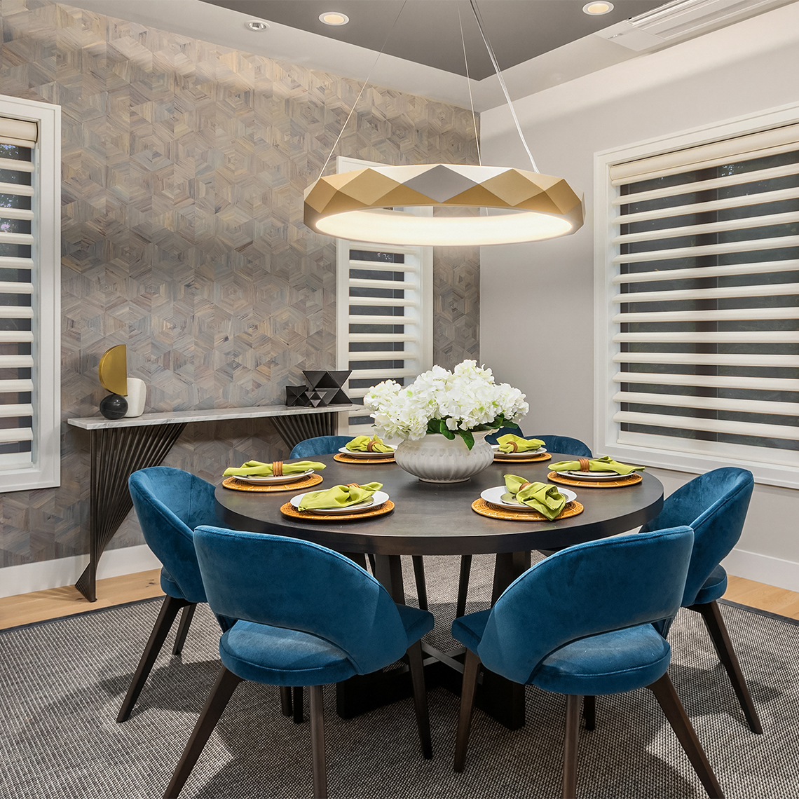 Lochwood-Lozier Northwest Idea House dining area