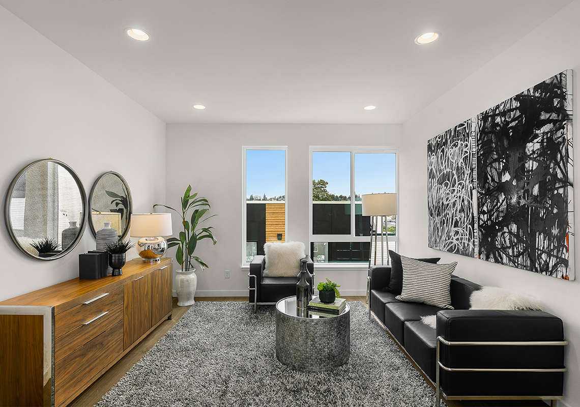 Mirra Homes' Magnolia townhomes, interior