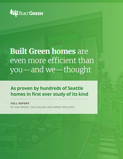 Built Green Post-Occupancy Study